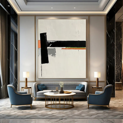 Color - Block Abstract Composition for Eclectic Home & Creative Community Space STSC569