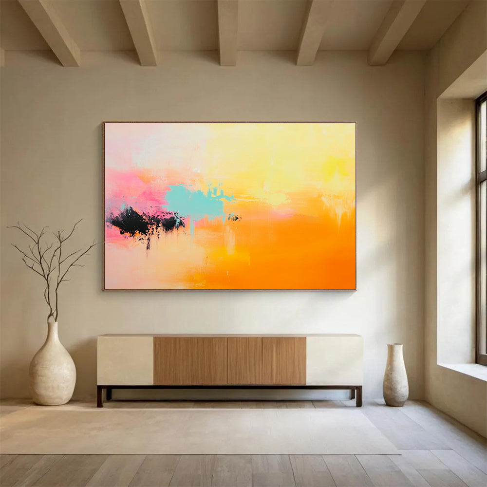 Vibrant Color - Burst Abstract Art for Fashion Boutique & Art - Lovers’ Lounge SC254