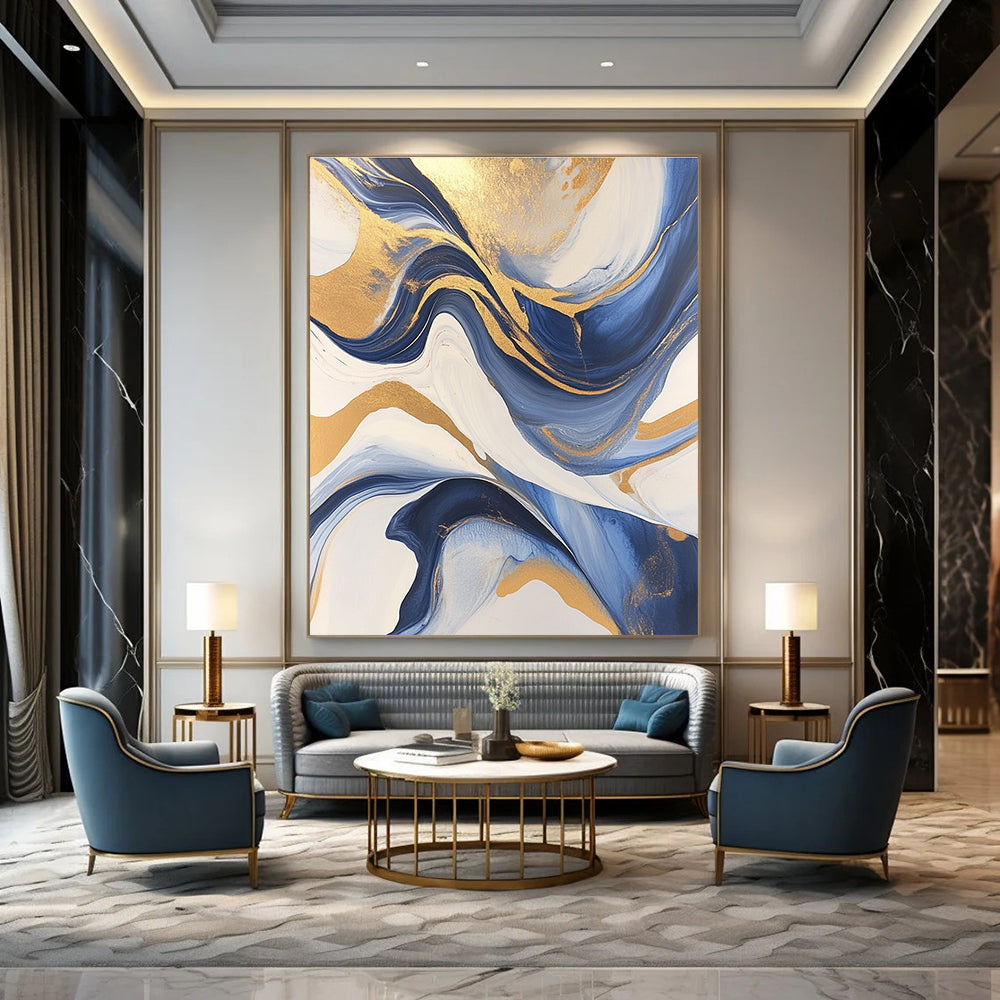 Elegant Abstract Art for Art Deco Ballroom & Luxury Bedroom STSC031