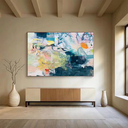Colorful Creative Abstract Art for Artistic Studios DLZ2460