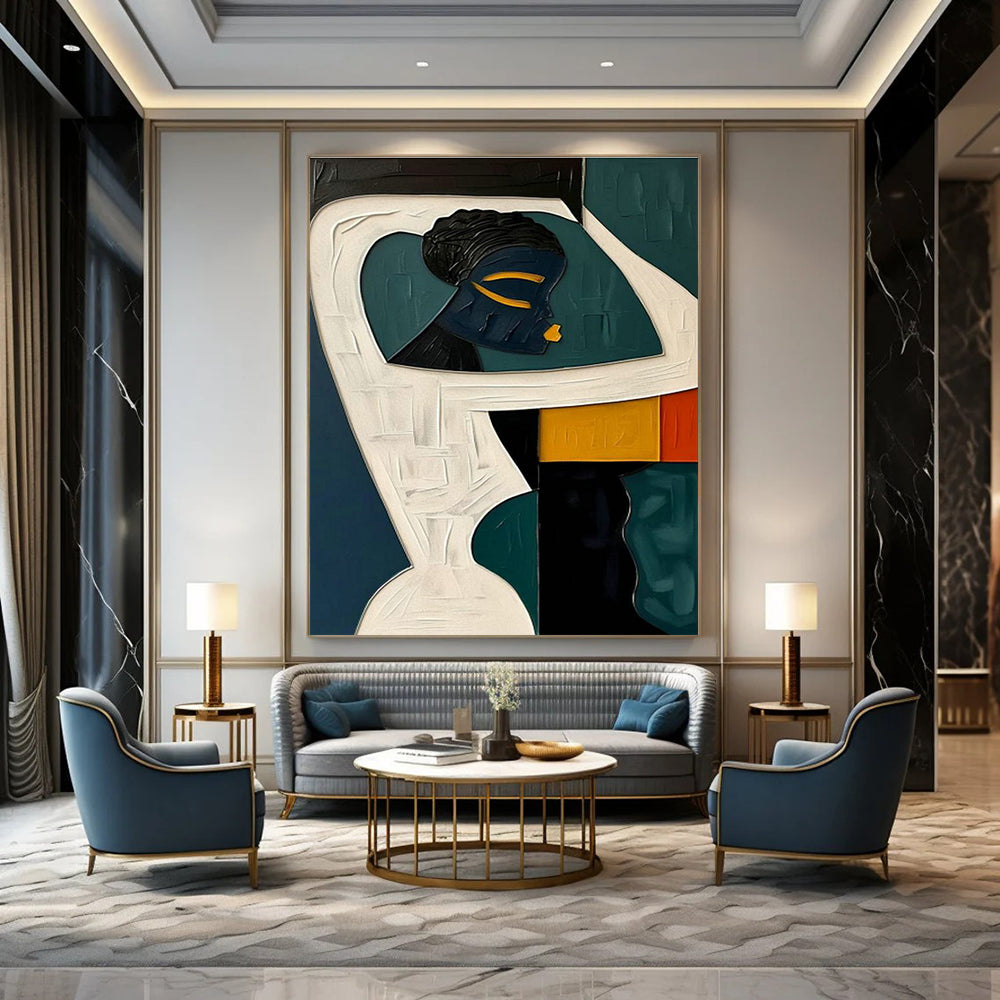 Geometric Figure Art for Modern Art Gallery & Creative Studio DLZ2171
