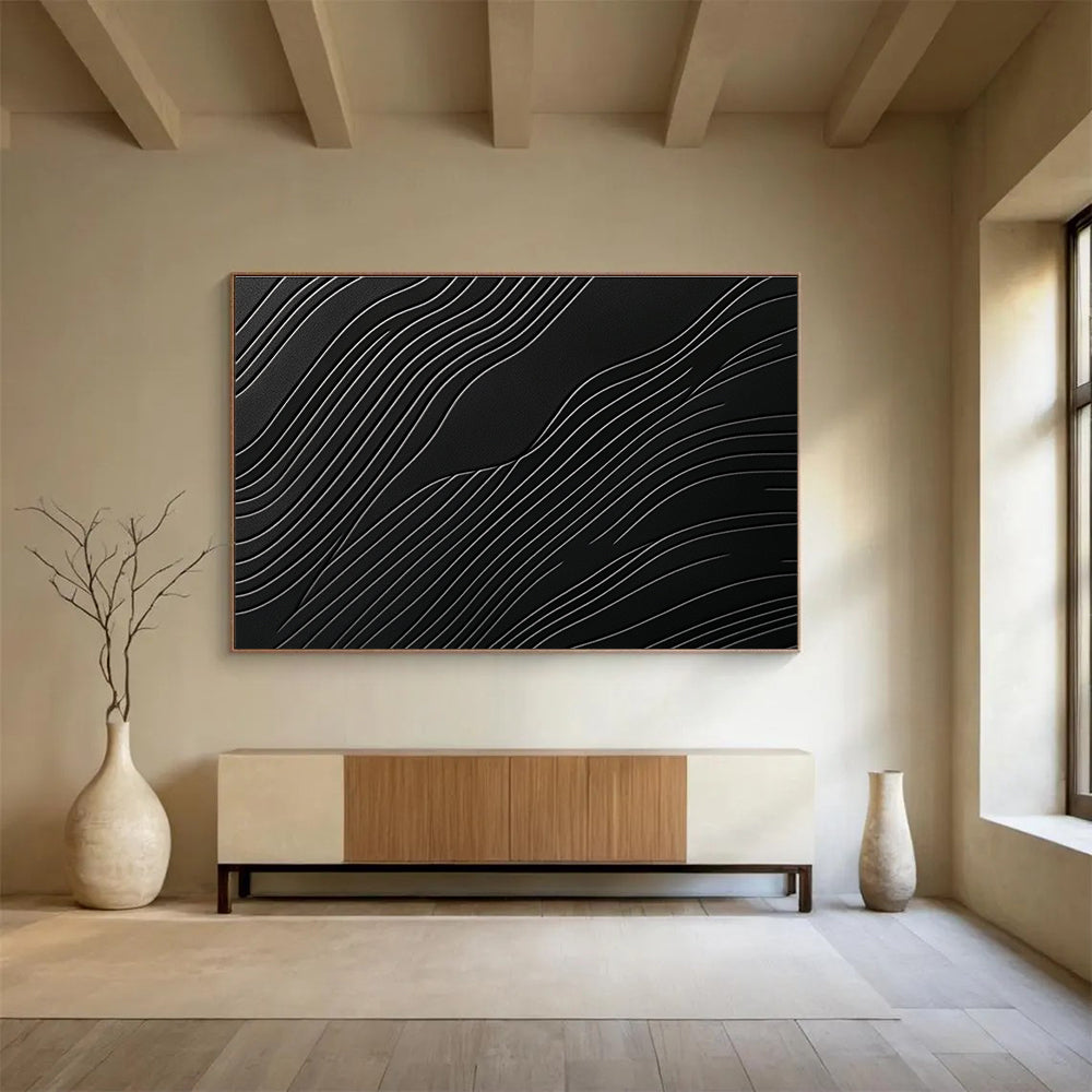 Sophisticated Texture Art for Luxury Lounge & Art Gallery SC575