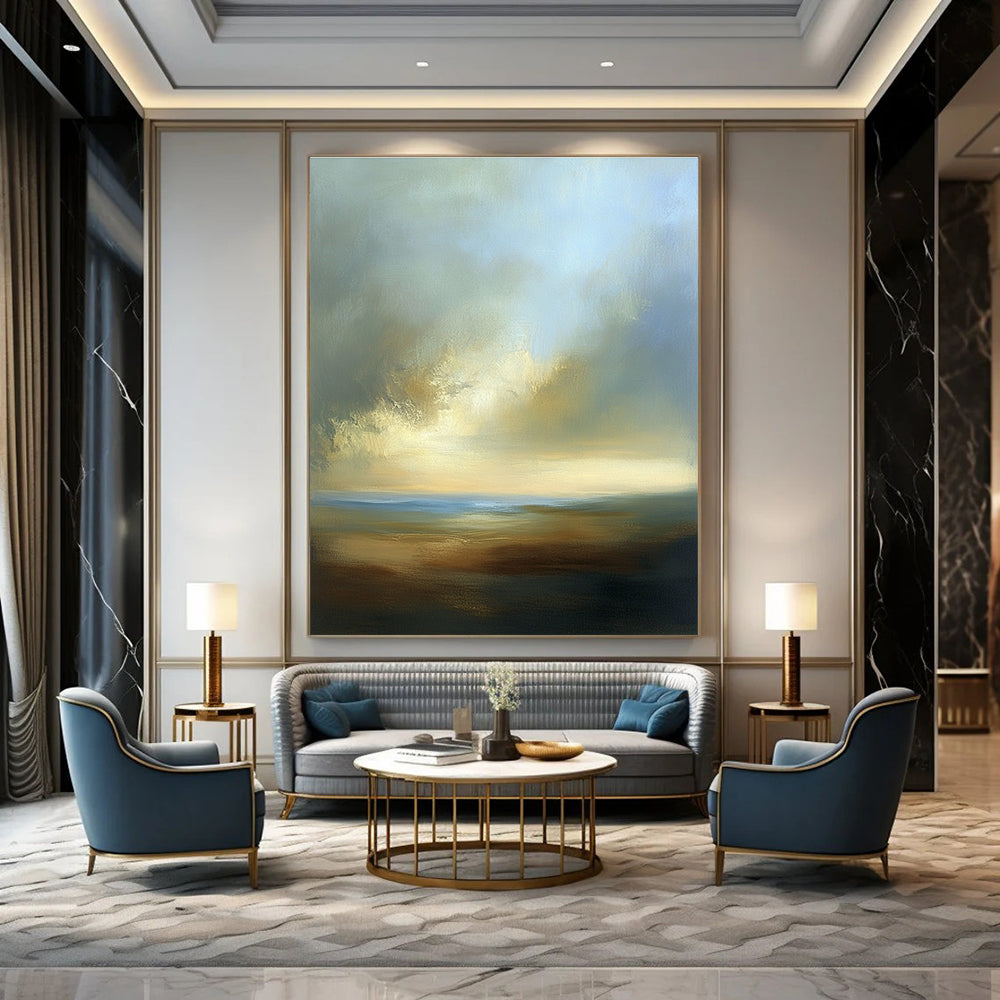 Abstract Sky and Land for Creative Studio & Art Gallery Corridor STSC886