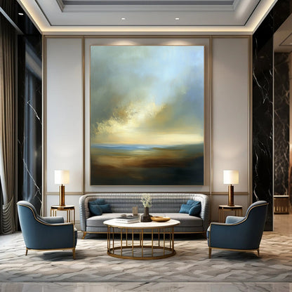 Abstract Sky and Land for Creative Studio & Art Gallery Corridor STSC886
