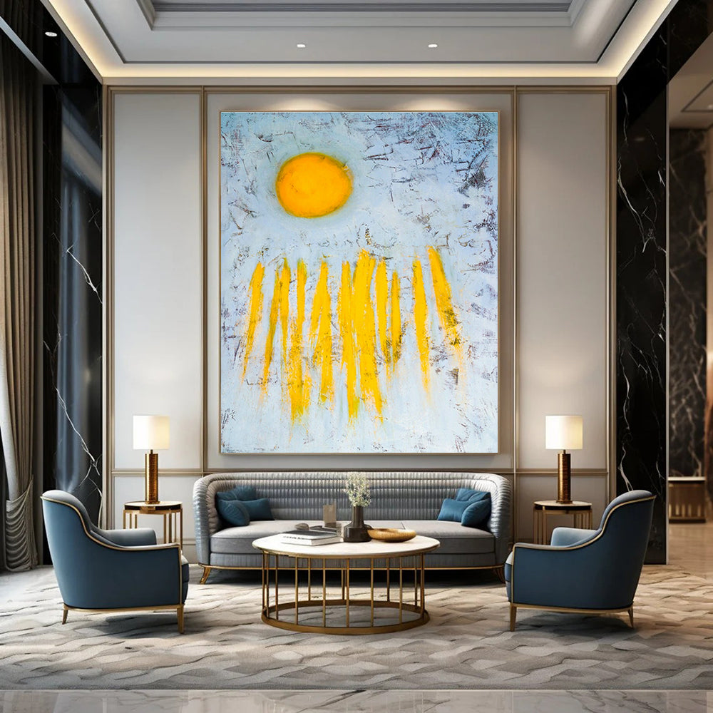 Abstract Sun Art for Beach House & Home Patio DLZ1096