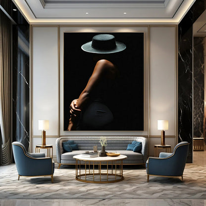Extra - Large Bespoke Abstract Painting for Cottages & Bedroom DLZ2306