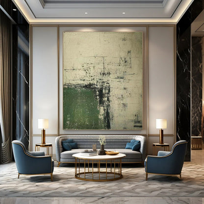 Minimalist Abstract Art for Scandinavian Home Office Focus Zones DLZ0262