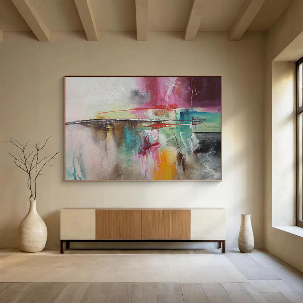 Colorful Abstract Art: Ignite Creativity in Your Studio Space DLZ2390