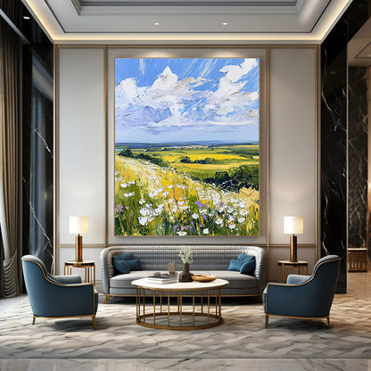 Vast Field of Flowers for Countryside Retreat & Art - Centric Café STSC898