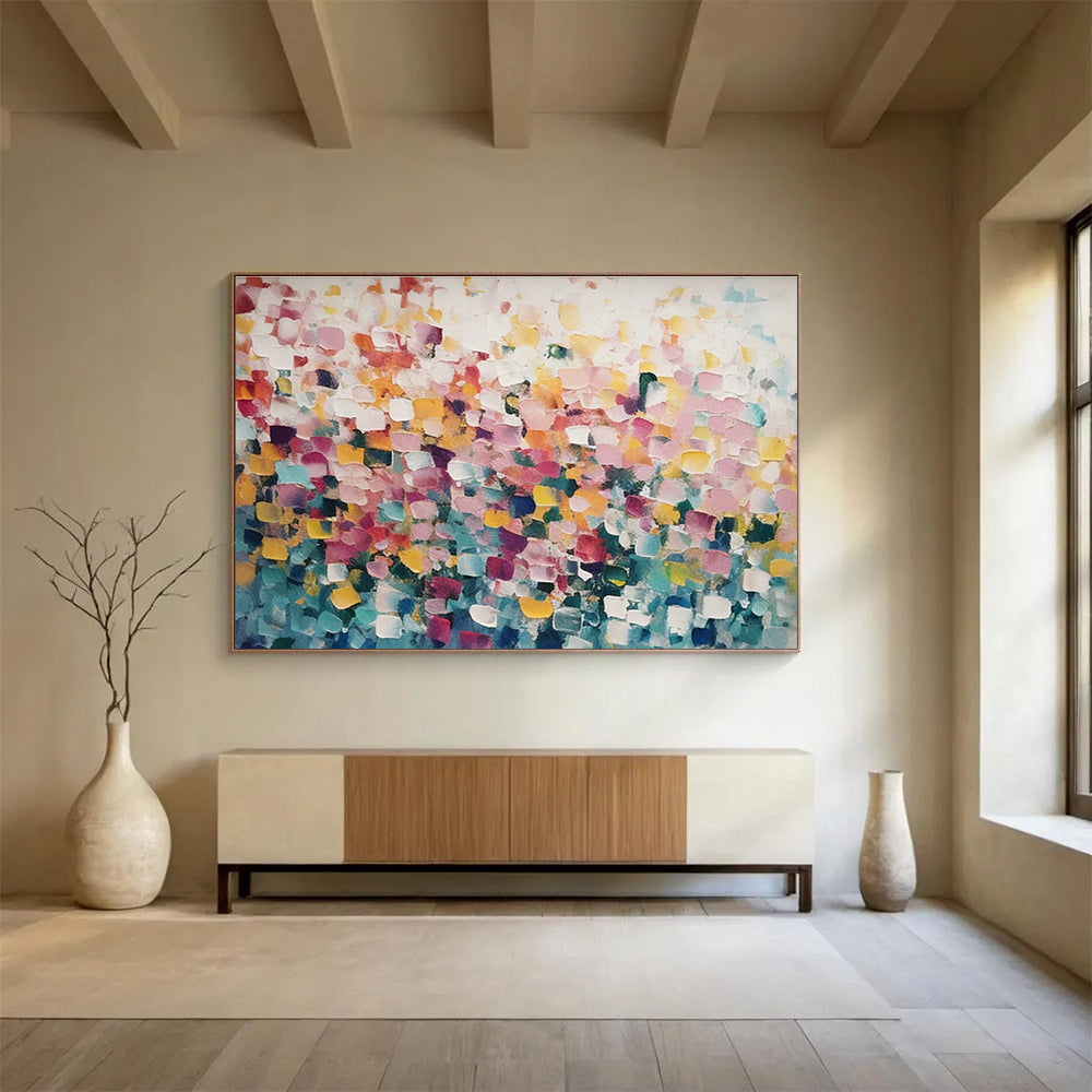 Color Block Abstract Art for Creative Agency Breakout Zone Walls DLZ3266