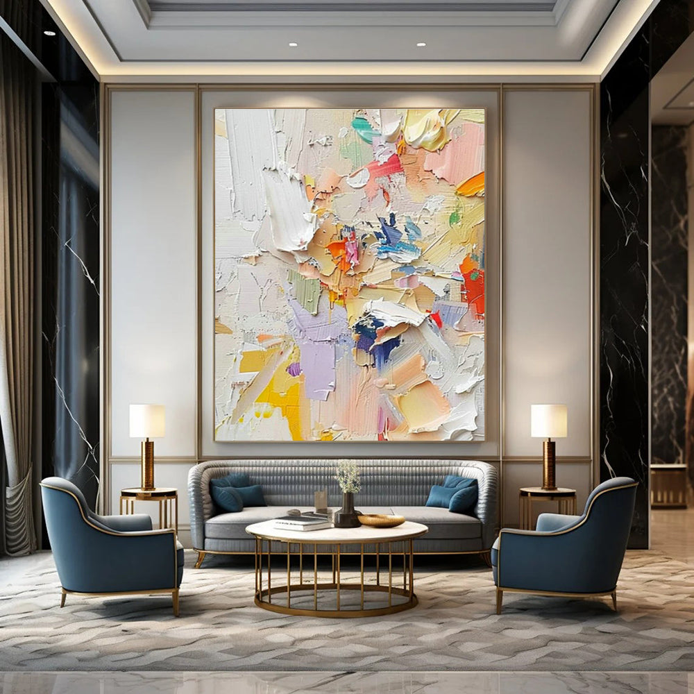 Colorful Thick - Paint Art for Playful Kids’ Room & Art Café DLZ0978