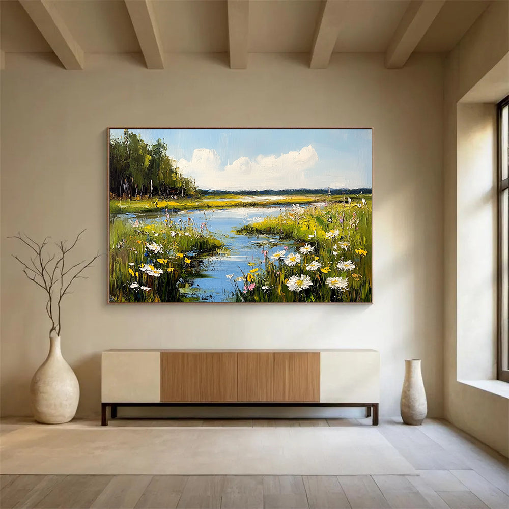 Vibrant Nature Art for Country Cottage & Garden Café SC600
