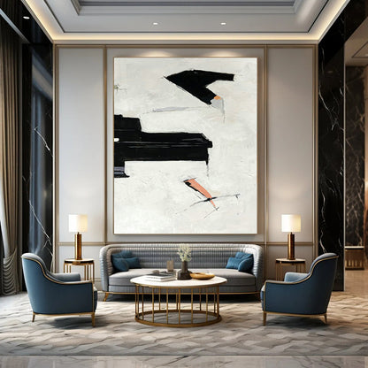 Minimalist Block Abstract Art  for Living Room & Office DLZ0508
