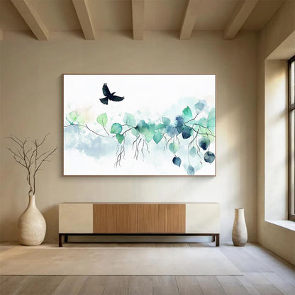 Minimalist Nature Art for Scandinavian Home & Yoga Studio SC568