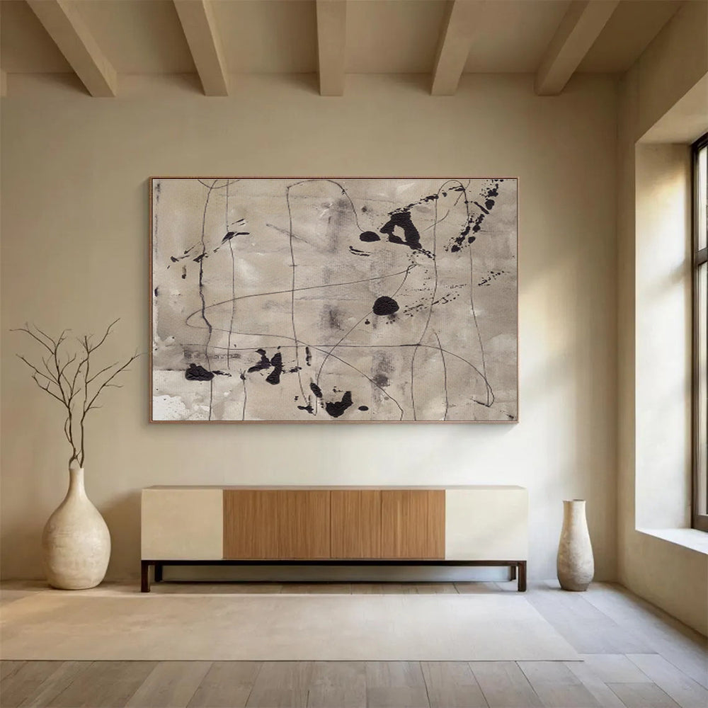 Line and Ink - Spot Abstract Art for Creative Studio Nook DLZ2830