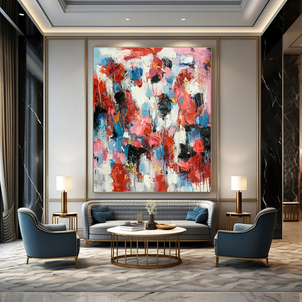 Color - Splash Abstract Art for Art Gallery & Creative Lounge DLZ2285