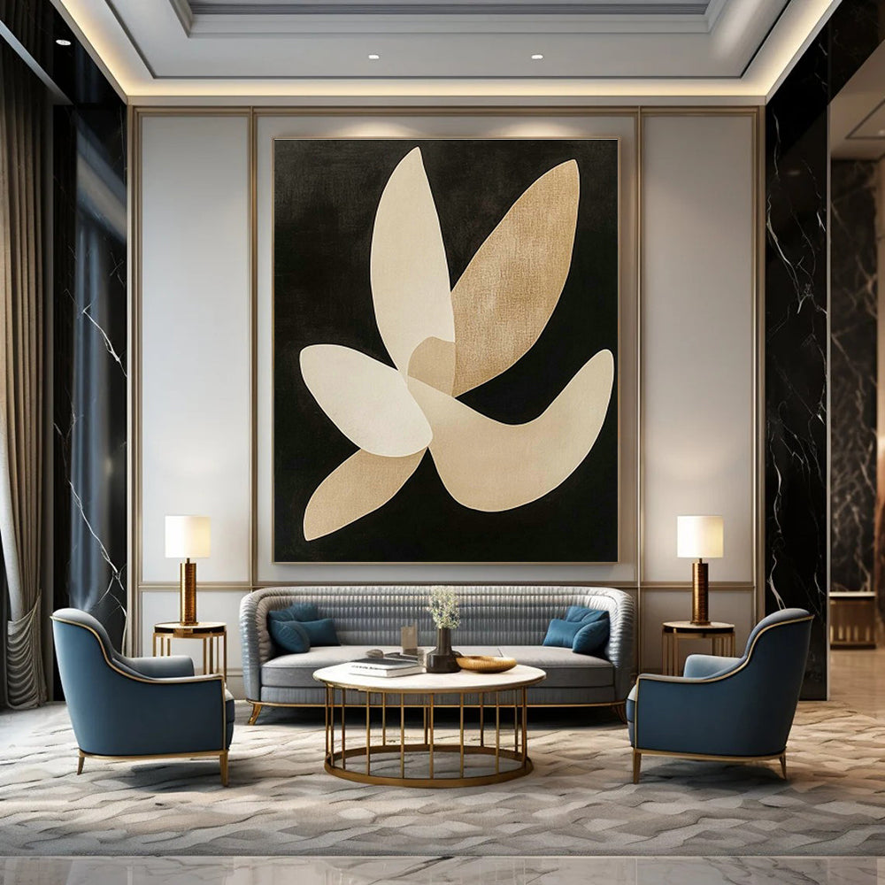 Geometric Shape Art for Upscale Home Dining Room Statements DLZ0229