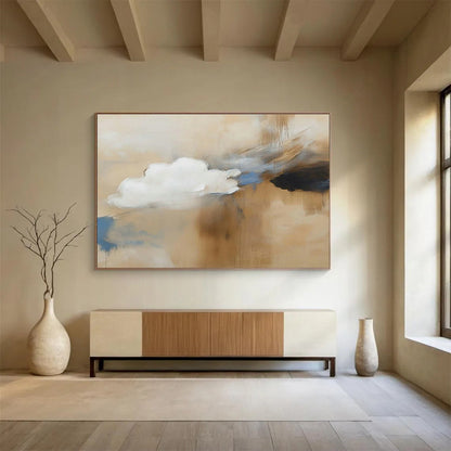 Cloud - Inspired Abstract Art for Serene Bedrooms DLZ2474