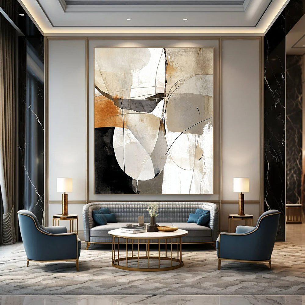Abstract Lines and Shapes for Creative Studio & Modern Art Gallery STSC438