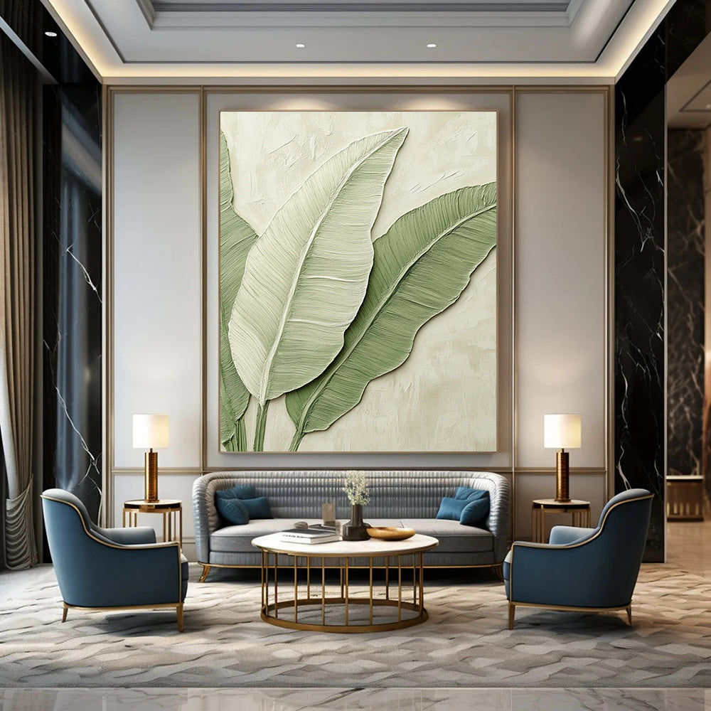 Minimalist Tropical Art for Scandinavian Home & Plant - Lover’s Office STSC002