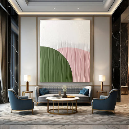 Minimalist Geometric Shapes Art for Scandinavian - Style Nursery & Contemporary Art Gallery STSC935