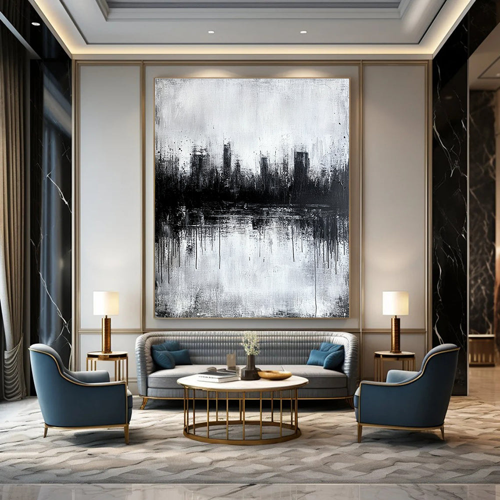 Dramatic Urban Art for Industrial Loft & Art Exhibit STSC025