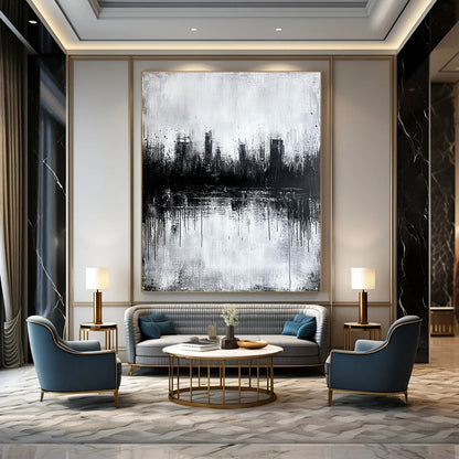 Dramatic Urban Art for Industrial Loft & Art Exhibit STSC025
