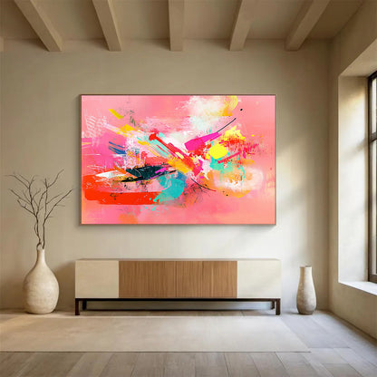 Playful Color Overlaps: Brighten Fashion Boutique & Home Office Interiors SC535