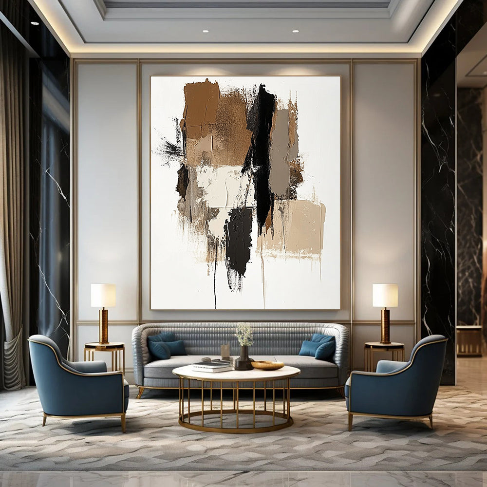 Warm Earth - Tone Art for Living Room & Dining Room STSC677