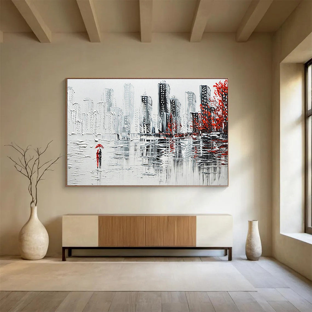 Cityscape Lover’s Art for Modern Loft Apartment Living Rooms DLZ3270