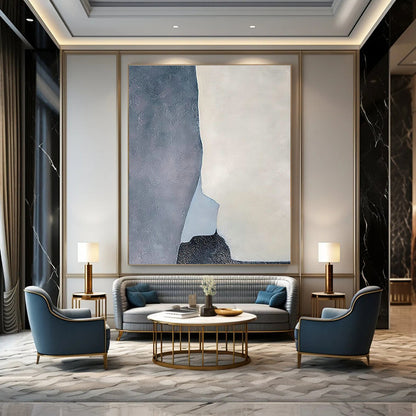 Minimalist Geometric Abstract Art for Scandinavian - Style Home Office & Modern Art Studio DLZ2239