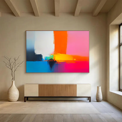 Vivid Color Blends Art for Creative Studio & Art Gallery Exhibition SC505