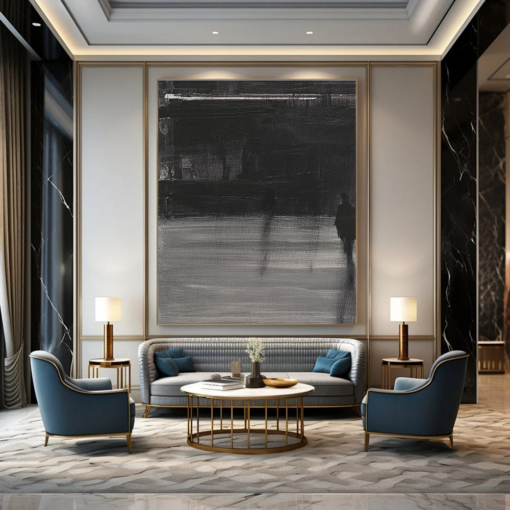 Dark Urban Figures for Modern City Hotel Lobby & Industrial - Style Café STSC910