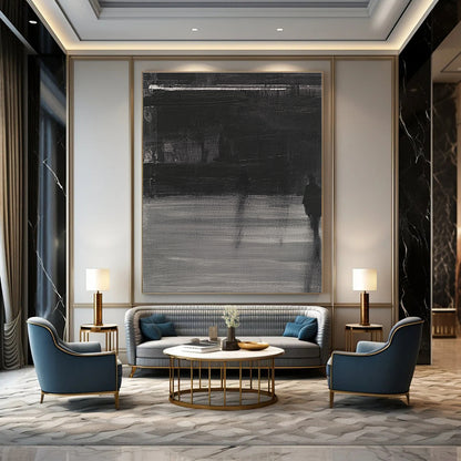 Dark Urban Figures for Modern City Hotel Lobby & Industrial - Style Café STSC910