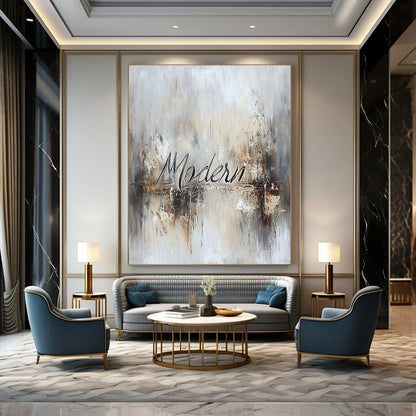 “Modern” Abstract for Contemporary Office & Design Showroom STSC816