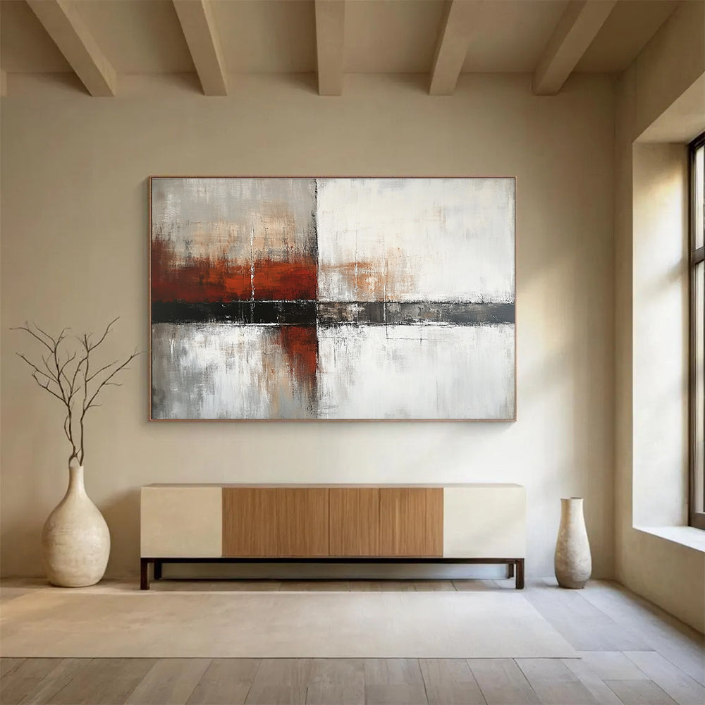 Edgy Abstract Art for Industrial Loft & Art Gallery SC592