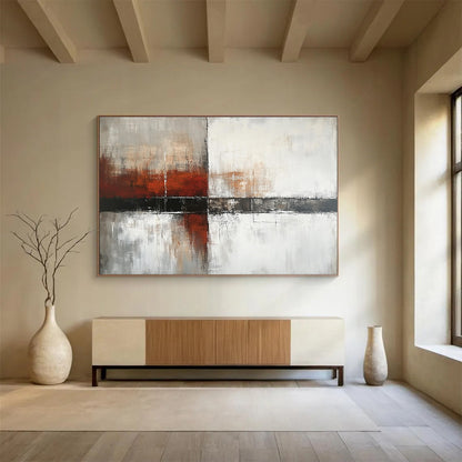 Edgy Abstract Art for Industrial Loft & Art Gallery SC592