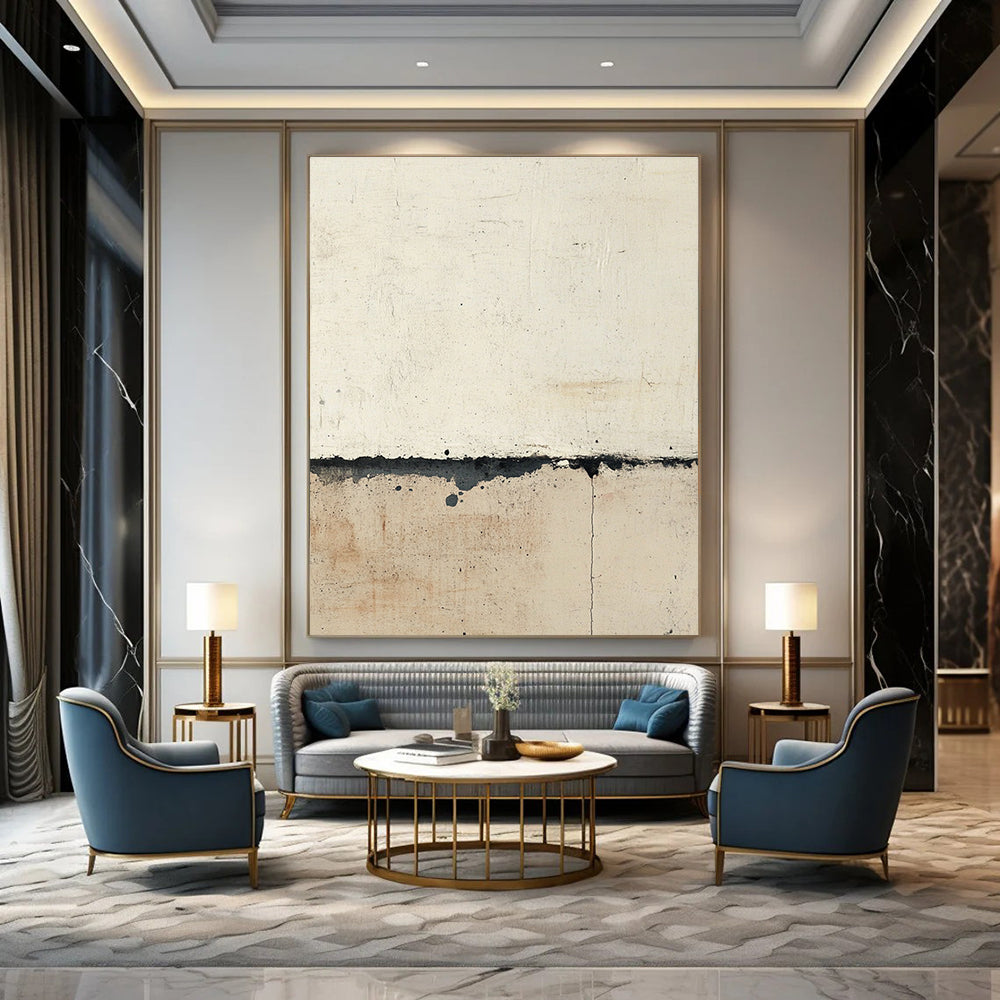 Minimalist Textured Art for Hallway & Office STSC701