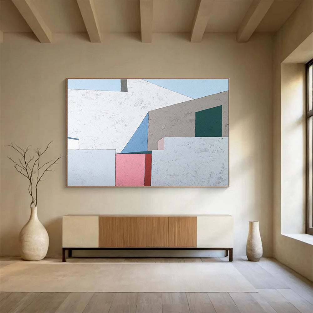 Minimalist Geometric Architectural Abstract Art for Urban Design Studio DLZ2956