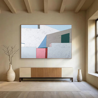 Minimalist Geometric Architectural Abstract Art for Urban Design Studio DLZ2956
