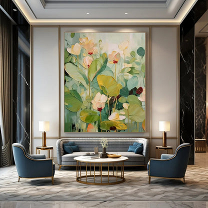 Light - Color Floral Art for Feminine Home Bedroom Boudoirs DLZ0226