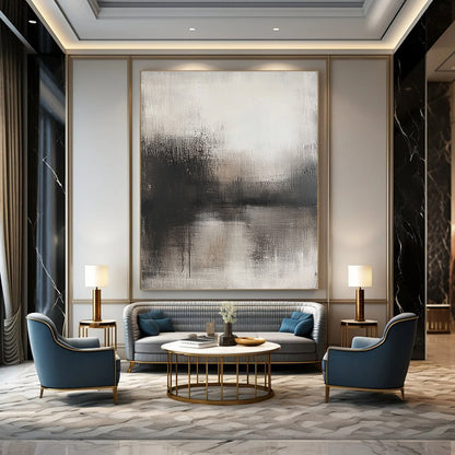 Dark Misty Lake Art for Cinema Room & Man Cave STSC085