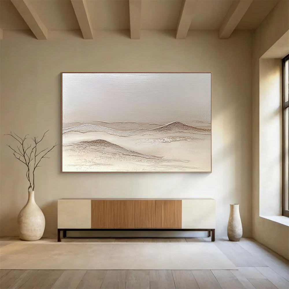 Serene Abstract Art for Yoga Studio & Scandinavian Bedroom SC622