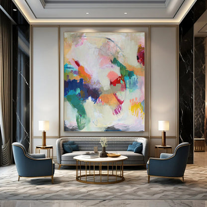 Colorful Abstract Art for Creative Agency Meeting Rooms DLZ0149