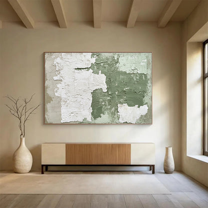 Weathered Wall Texture Art for Industrial - Style Café & Retro - Themed Lounge SC470