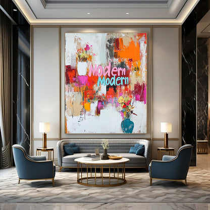 Vivid Hummingbirds Art for Tropical Café & Lively Sunroom STSC1024