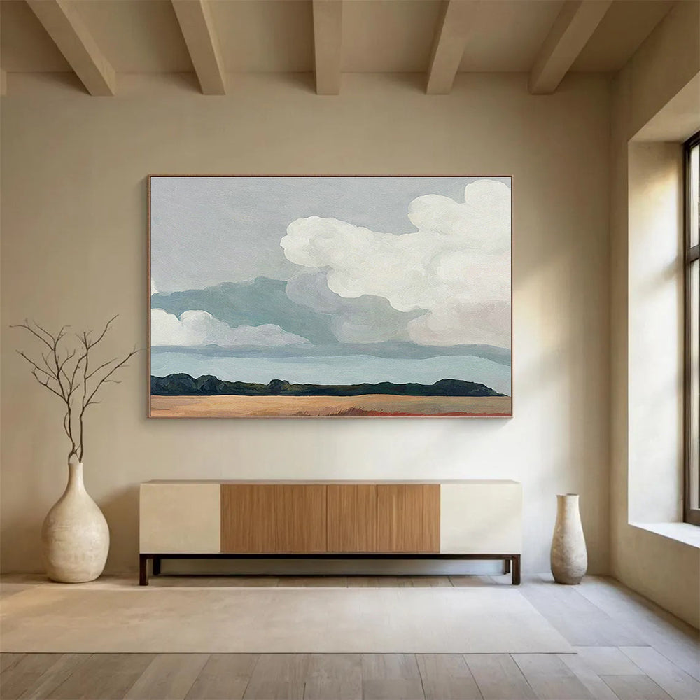 Pastoral Landscape Art for Countryside Inn Breakfast Nooks DLZ3177