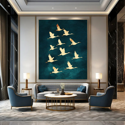 Aerial Beach Sand Patterns Art for Beachfront Real Estate Office & Travel Agency STSC1304