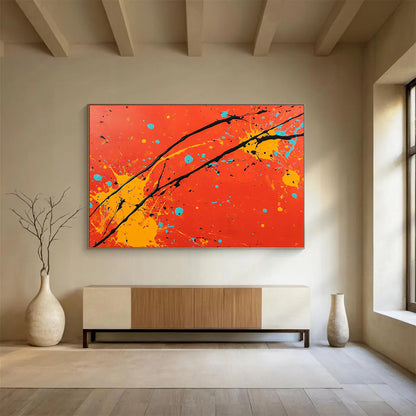 Figurative Abstract Art: Enhance Wellness Center & Contemporary Gallery Vibes SC531