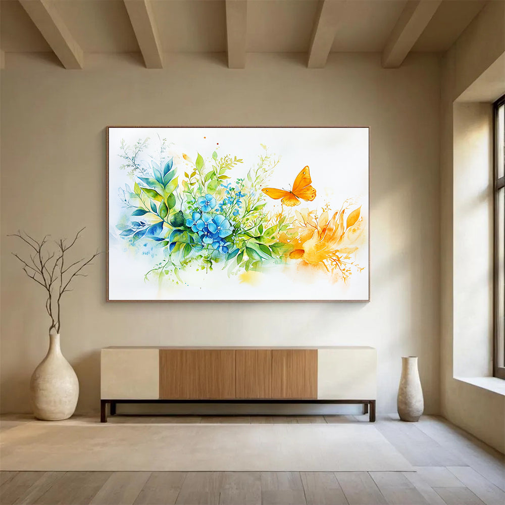 Charming Floral Art for Garden - Themed Home & Bridal Suite SC567